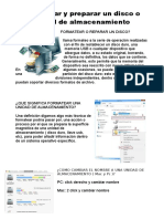 Formatear y Preparar Un Disco o Unidad de Almacenamiento