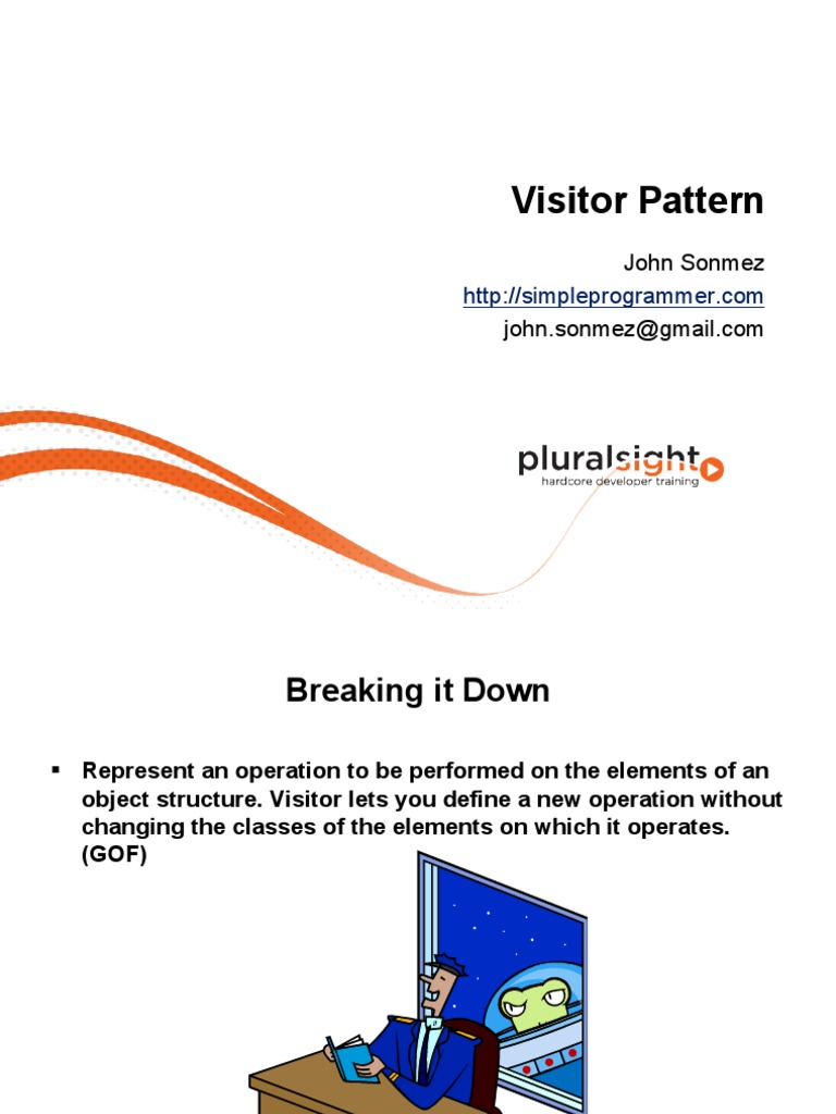 Design Patterns Visitor Slides | PDF