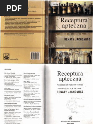 Receptura Apteczna Renata Jachowicz
