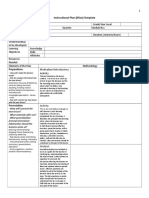 instructional plan template.doc