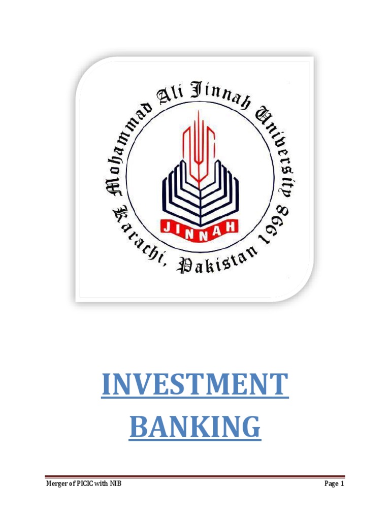 PICIC and NIB Bank Merger Overview | PDF | Mergers And Acquisitions | Banks
