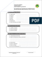 Ficha de datos de centro de practicas