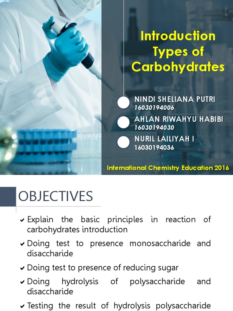 Carbohydrate Testing Methods in Chemistry | PDF | Carbohydrates ...