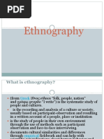 Ethnographic Interview Questions Guide | PDF | Ethnography ...