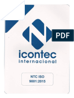 Icontec Ntc Iso 9001-2015