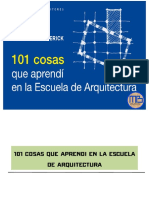 101 Cosas Que Aprendí en La Escuela de Arquitectura - MEGA BIBLIOTECA - MB PDF