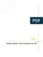 1 - Saúde e Doença - Dois Fenômenos Da Vida 12 04 2018