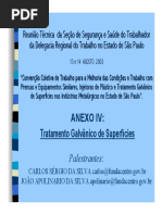 Segurança Galvanoplastia