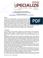 Metodologia para cálculo de superfaturamento em obras públicas