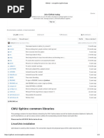 GitHub - cmusphinx_sphinxbase