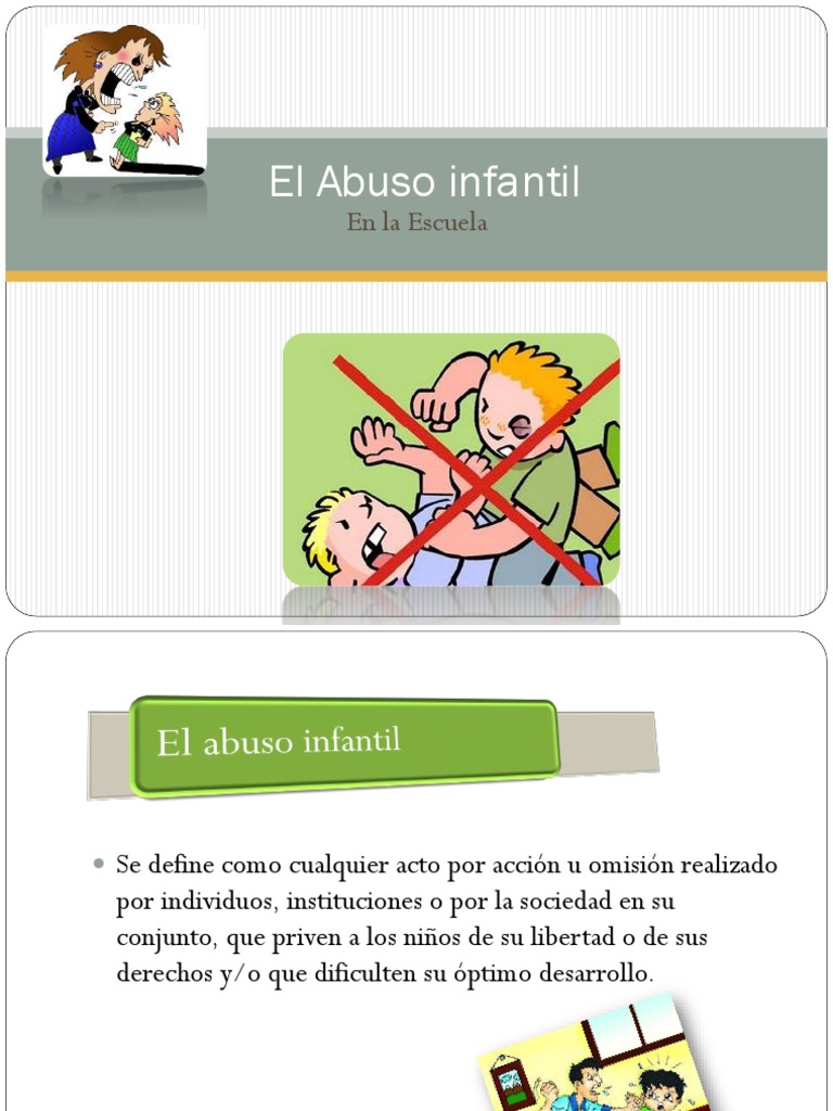 El Abuso Infantil | PDF