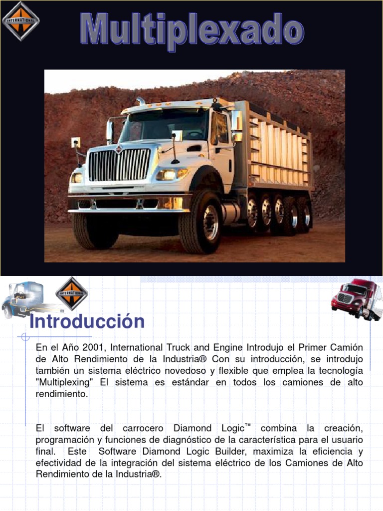 Multiplex en Vehiculos International | PDF | Electrónica | Ingenieria ...