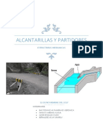 Alcantarillas - Partidores