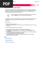 Excel in Connection Design