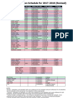 Wave S Evaluation Schedule For 2017-18 Revised
