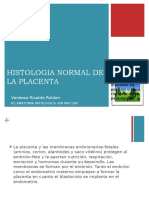 Histologia Normal de La Placenta