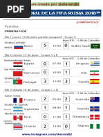 Download fixture - Copa Mundial de la FIFA Rusia 2018 by Diego M Ramrez Belalczar SN376311264 doc pdf