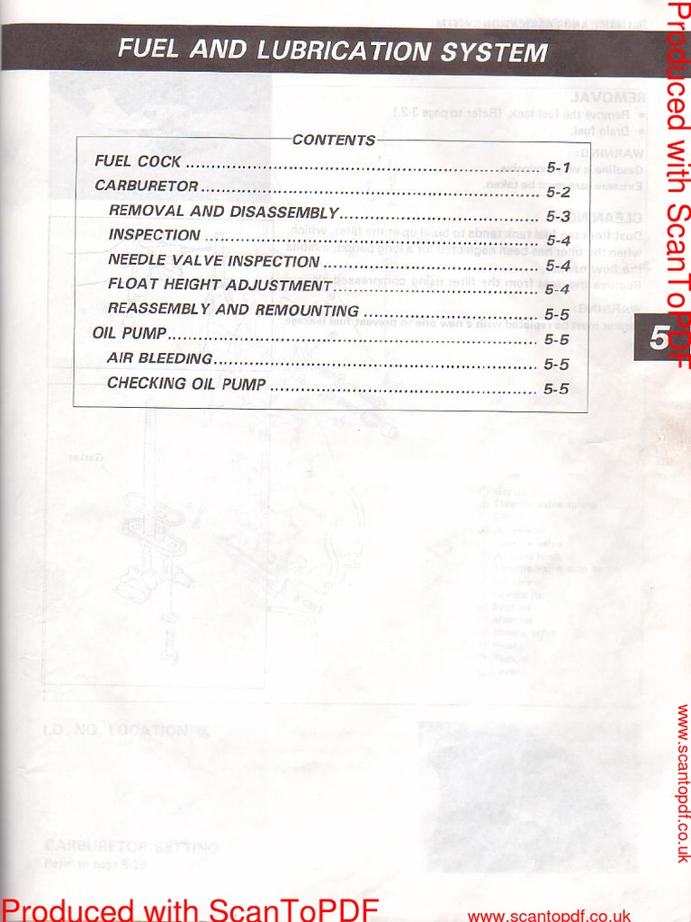 5 Fuel and Lubrication System PDF PDF