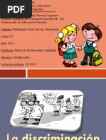 La Discriminacion