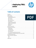 Guidelines for Deploying TRILL in an HP Data Center