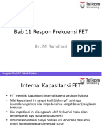 Bab 11b FET Respon Frekuensi