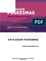 Data Dasar Puskesmas 2015