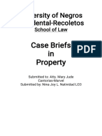 Property Case Digests II PDF Version