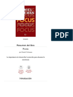 Resumen Del Libro 'Focus', de Daniel Goleman