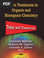 Modern Tendencies in Organic and Bioorganic Chemistry Today and Tomorrow