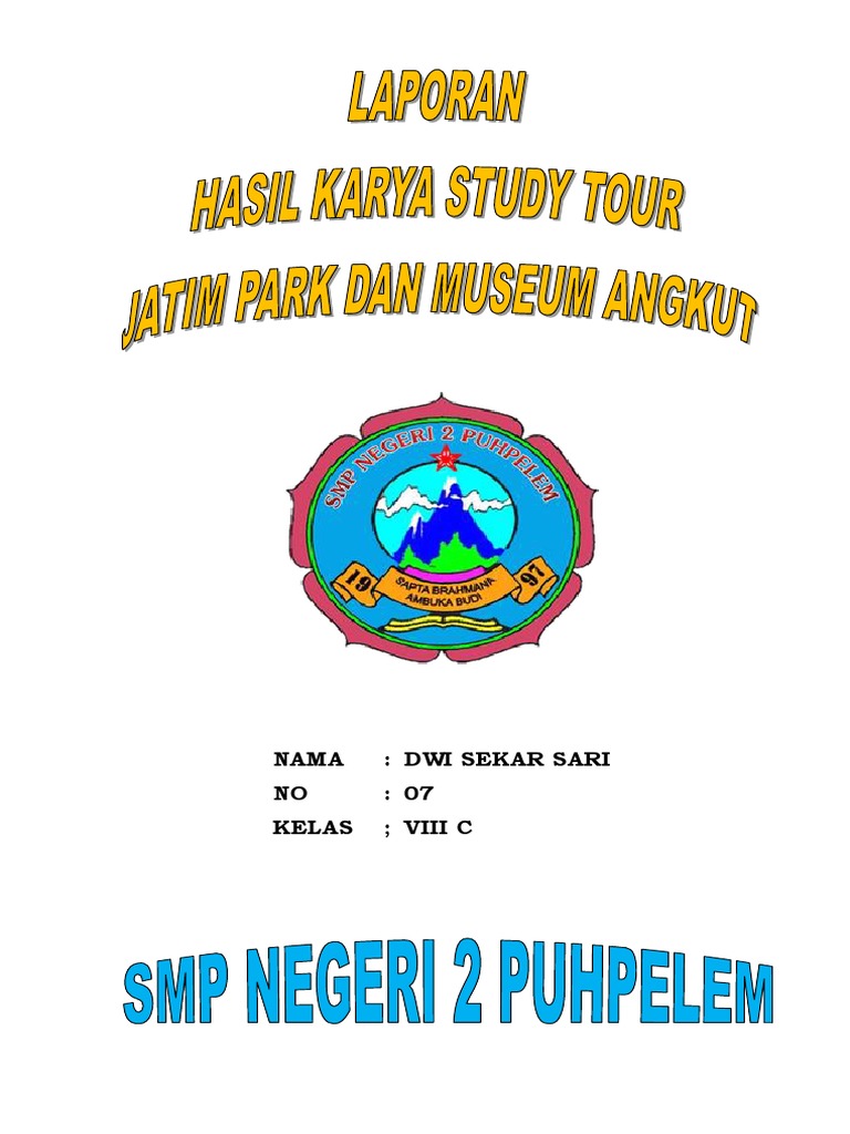 Contoh Laporan Wisata Ke Malang