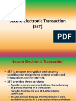 Secure Electronic Transaction (SET)