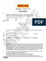 Nsejs-2013-14 Paper With Solution PDF