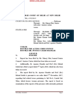 Ensure That No Charge Sheet is Filed Without Written Consent and Approval of the Prosecution Branch- Delhi HC to Police Order...