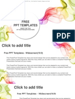 Free PPT Templates: Insert The Title of Your Presentation Here