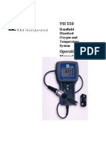 Handheld Dissolved Oxygen and Temperature System