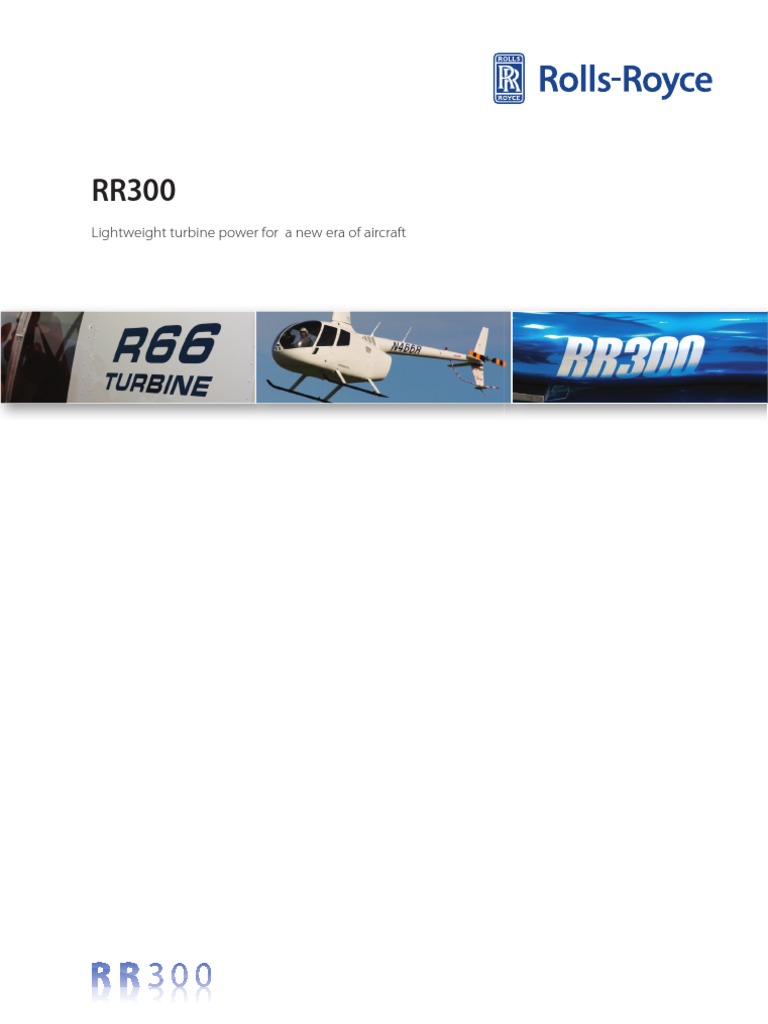 RR300 | Gas Turbine | Engines