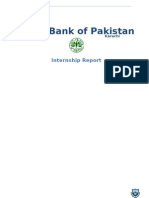 Internship Report SBP Karachi