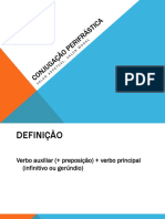 Conjugação Perifrástica