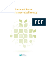 Directory of Korean Pharmaceutical Industry