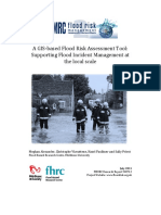 A GIS Based Flood Risk Assessment PDF