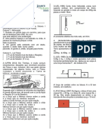 Problemas de Física envolvendo Leis de Newton e conceitos mecânicos