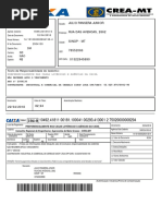 Boleto ART Arroz Eng Inspeção