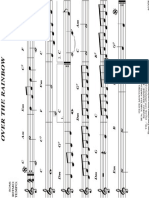 Além Do Arco-Íris Partitura