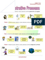 3.6 Ficha Informativa Demonstrative Pronouns
