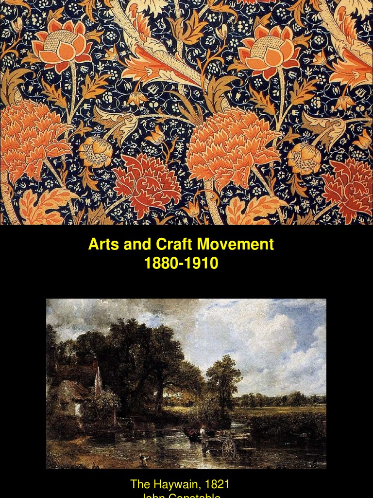 Arts and Crafts Movement | PDF | Arts And Crafts Movement | Art Media