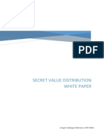 WP #0042 Secret Value Distribution v2