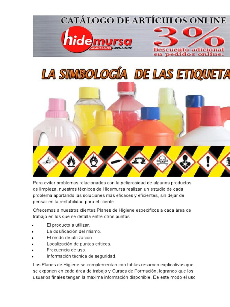 Pictograma de Productos de Limpieza Toxicidad Gases