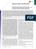 Multimodel Assessment of Water Scarcity Under Climate Change