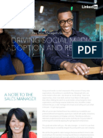 Linkedin The Sales Managers Guide To Driving Social Media Adoption and Revenue PDF