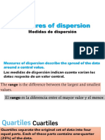 Medidas de Dispersion